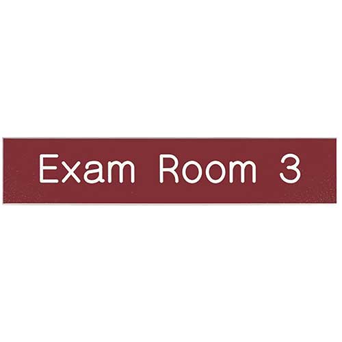 Office Sign: EXAM ROOM ID Sign