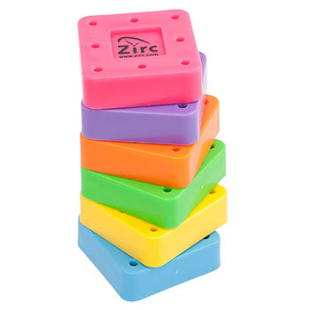 Shop online at Serona for a variety of veterinary dental products such as the Zirc Antimicrobial Bur Block, in a variety of colours. Available in 8 & 14 hole.