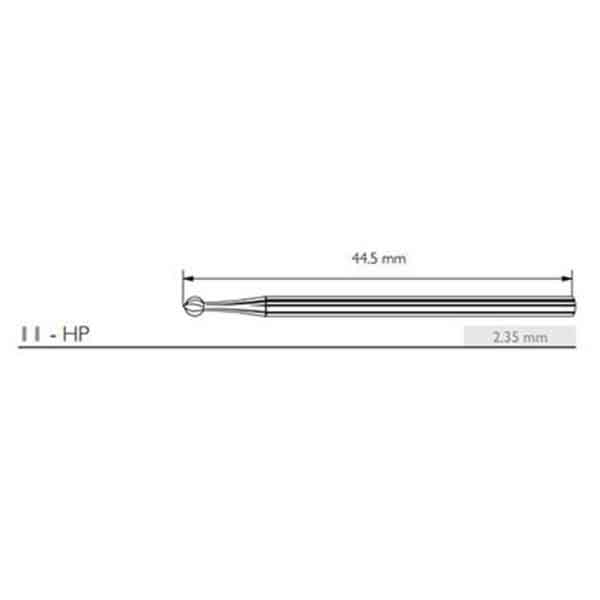 HP H73 Egg E-Cutter Carbide
