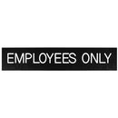 Office Sign: EMPLOYEES ONLY Room ID Sign