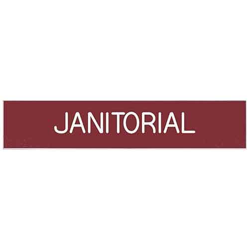 Janitoral Note Sign Veterinary Dental Office Sign | JANITORIAL ID Sign