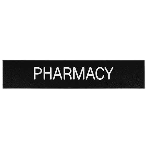 Office Sign: PHARMACY Room ID Sign