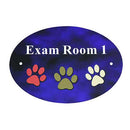 Office Sign: EXAM ROOM ID Sublimation Sign