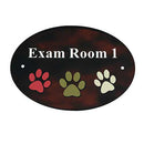 Office Sign: EXAM ROOM ID Sublimation Sign