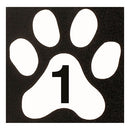 Office Sign: Room ID Sign (Paw)