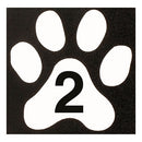 Office Sign: Room ID Sign (Paw)