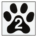Office Sign: Room ID Sign (Paw)
