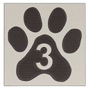Office Sign: Room ID Sign (Paw)