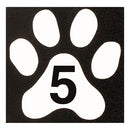 Office Sign: Room ID Sign (Paw)