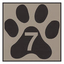 Office Sign: Room ID Sign (Paw)