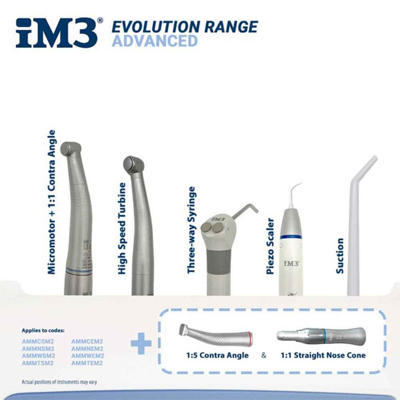 iM3 Advanced Dental Unit - Wall Arm