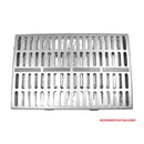 Cislak Stainless Clamshell Style Cassette, 20 inst