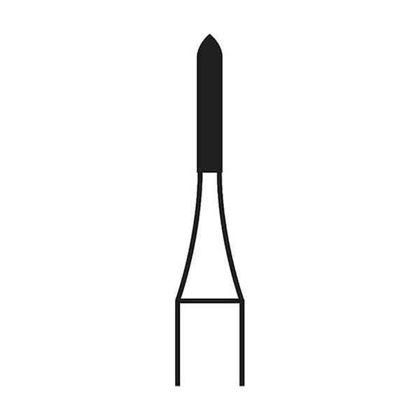 H281 FG Modified Round-End Cylinder Carbide