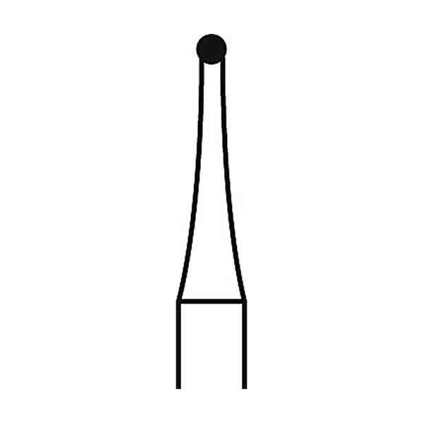 FG H41 Round Finishing Carbide Bur