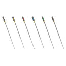 K-Reamer (Ni-Ti) 80mm 0.90 to 1.4 Assorted Set (6 pack)