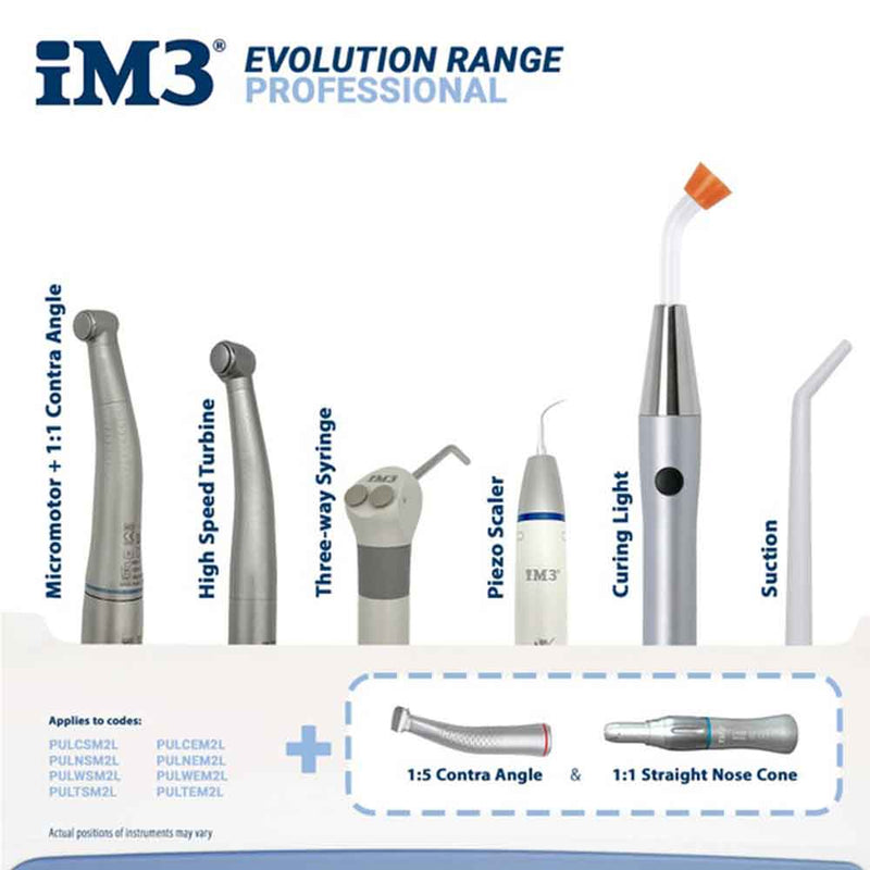 iM3 Professional Dental Unit - Wall Arm