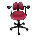 Veterinary dental RGP 400-D with hydraulically controlled single lever mechanism, patented split backrest, a contour seat cushion, & more!