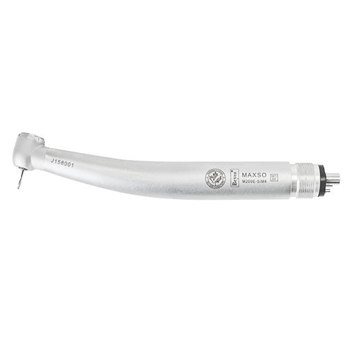 Shop online for the veterinary dental Beyes Maxso M200E Smart High-Speed Handpiece (No Light), made from stainless steel with a single water spray push-button.