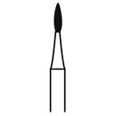 Shop online at Serona.ca for the veterinary dental Brasseler FG 30011 Flame Finishing Diamond Bur in head sizes 12, 18, as well as 20 (shank size is 19 mm).