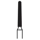 Shop online at Serona.ca for the veterinary dental Brasseler FG 856 Round-End Tapered Diamond Bur with head sizes 12, 14, 16, 18, 21, & 25 (shank size 19mm).