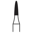 Shop online at Serona.ca for the veterinary dental Brasseler FG 860 Flame Diamond Bur with head sizes 10, 12, 14, as well as 16, with a shank size of 19mm.