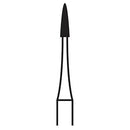 Shop online at Serona.ca for the veterinary dental Brasseler FG 889 Flame Diamond Bur with head sizes of 9, as well as 10 and has a shank size of 19 mm.