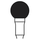 Shop online at Serona.ca for the veterinary dental Brasseler HP H71E Round E-Cutter, which is available in various head sizes and with a shank size of 44.5mm.