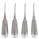 Shop online for the veterinary dental Cislak Inside-Curved Luxating Type Elevator Kit (4 pieces). Available for purchase in x-small & regular handle sizes.