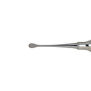 Veterinary dental Cislak EX9 Periosteal Elevator, in stainless steel.