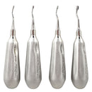 Veterinary dental Cislak Inside-Bent Winged Elevator Kit (EX-WIB1-4). Available for sale in x-small and regular handle sizes.