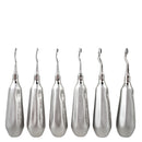 Shop online for the veterinary dental Cislak Inside-Bent Winged Elevator Kit (EX-WIB1-4, 6, & 8). Available for purchase in x-small & regular handle sizes.