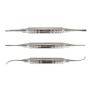 Shop online for the veterinary dental Cislak 3 Piece Double-Ended Elevator Kit (3 pieces). Kits are available for purchase in stainless steel and Z-Soft.