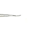 Veterinary dental Cislak EX16H Holmstrom Elevator, which is crafted from stainless steel and available for sale in x-small and regular.