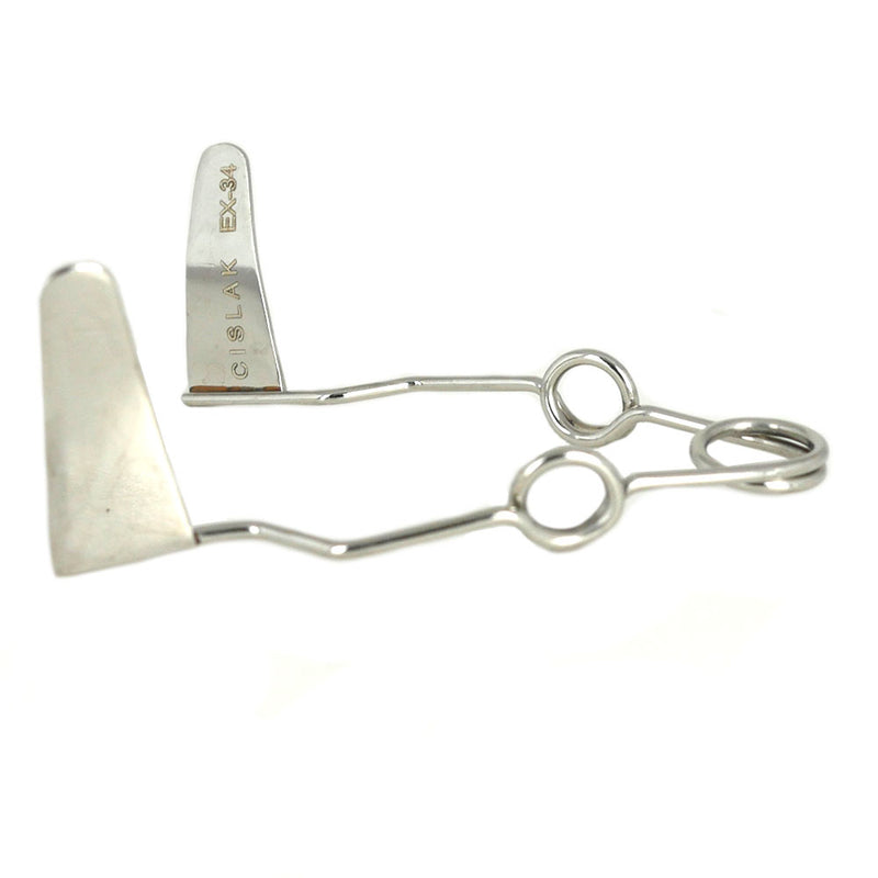 Shop online for the veterinary dental Cislak Cheek/Pouch Dilator (stainless steel), designed for the rabbit teeth. Available for purchase in regular & large.