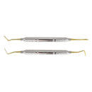 Shop online for the veterinary dental set of Cislak Double-Ended Kurtzman Periotomes, which are crafted from stainless steel & available for sale at Serona.