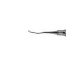 Veterinary dental Cislak NV Style Feline Gracey Curette 1/2, in stainless steel.