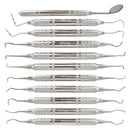 Shop online at Serona for the veterinary dental Cislak Advance Prophy Set-Up. Includes 11 products and is available for sale in stainless steel and Z-Soft.