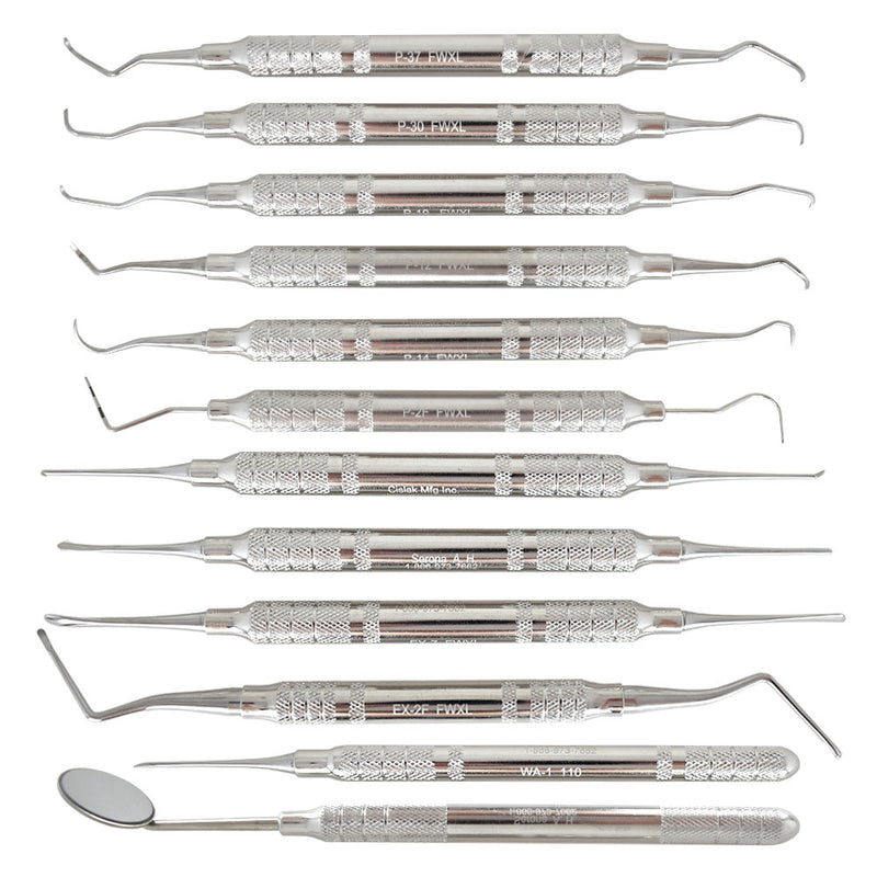 Shop online for the veterinary dental Serona Basic Start-Up Kit (Cislak), which 20 pieces. Made from stainless steel and available for purchase at Serona.ca