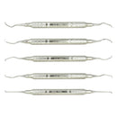 Shop online for the veterinary dental Serona Feline Scaler/Curette Kit (7 pieces). Available for purchase in stainless steel (XL & CS108) as well as Z-SOFT.
