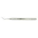 Shop online at Serona for the veterinary dental Cislak Left Bent Feline Root Tip Pick (West Apical 2). Available for sale in stainless steel (XL) & Z-SOFT.