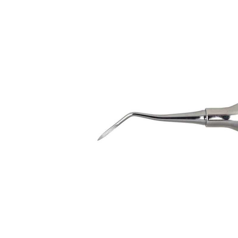 Shop online for the veterinary dental Cislak Right-Bent Feline Root Tip Pick (West Apical 3). Available for sale in stainless steel (XL & CS108) and Z-SOFT.