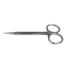 Shop online at Serona for the veterinary dental Cislak Iris Straight Scissors (11.5 cm). Measurement: 3.50"/9.0cm. Available in Stainless Steel and Carbide.