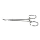 Veterinary dental Cislak Halsted Hemostat (premium version). Made from stainless steel in straight & curved. Measurements: 4.75"/12.0cm.