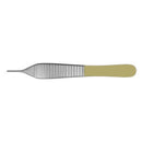 Shop online at Serona for the veterinary dental Cislak Adson-Brown Tissue Plier (7 x 7 teeth). Available for purchase in stainless steel & tungsten carbide.