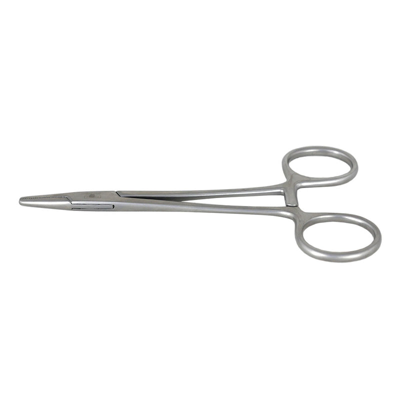 Veterinary dental Cislak Mayo-Hegar Needle Holder, in stainless steel.