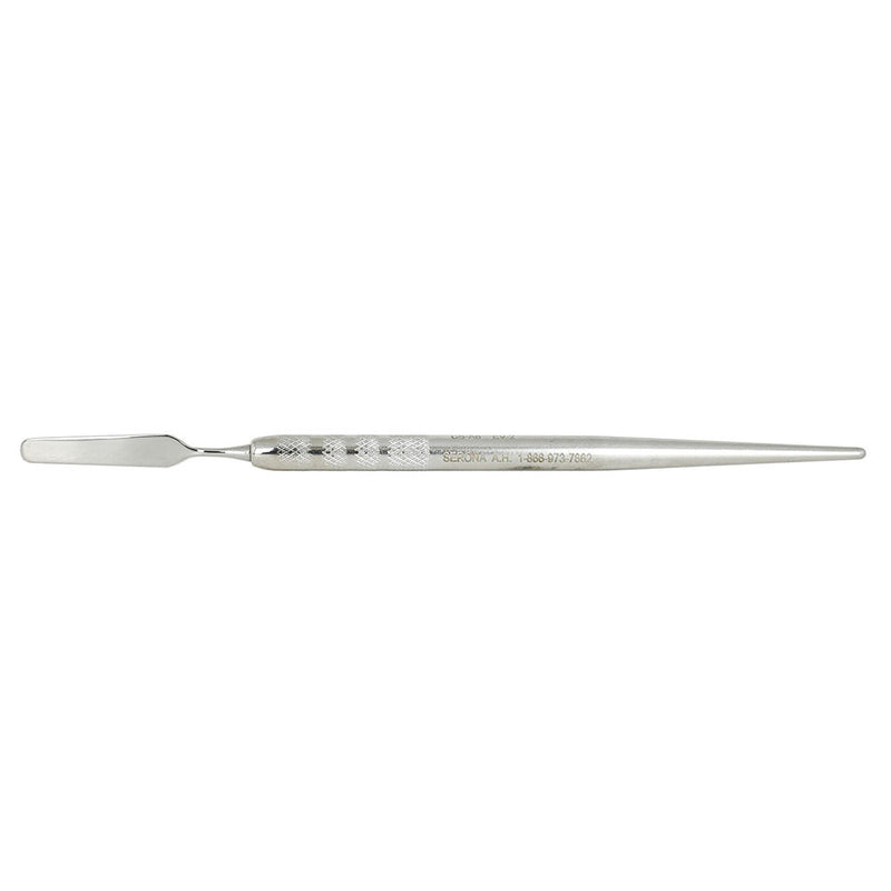 Shop online at Serona for the veterinary dental Cislak A-6 Single-Ended Spatula, available for purchase in stainless steel (XL and EXP1) as well as Z-SOFT.