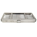 Cislak Stainless Steel 5 Instrument Cassette (Single-bar design)