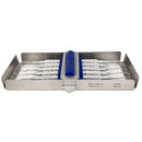 Cislak Stainless Steel 5 Instrument Cassette (Single-bar design)