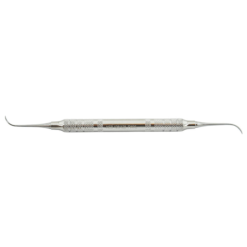 Veterinary dental Cislak DE Nebraska 128 Sickle Scaler, available in stainless steel.
