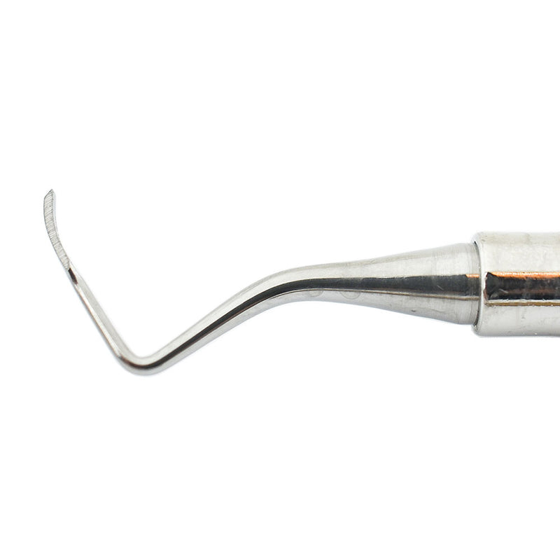 Veterinary dental Cislak Small Sickle/Hoe Scaler (YG15/XS-15), in stainless steel.
